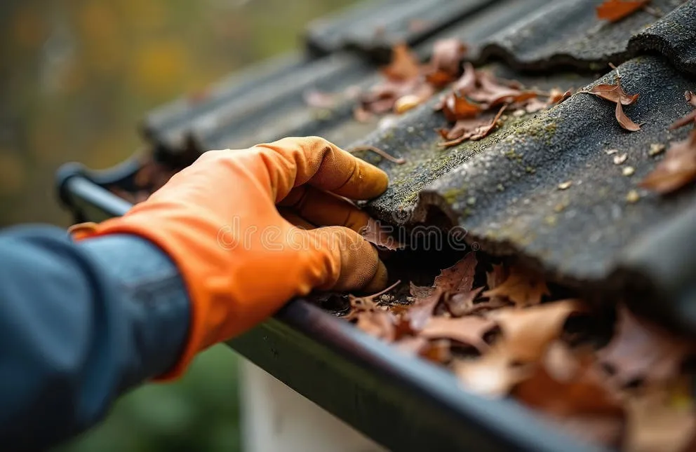 Cleaning gutters to maintain a healthy roof in Idaho